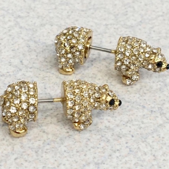 COPY - KATE SPADE ♠️ POLAR BEAR EARRINGS - Picture 2 of 6